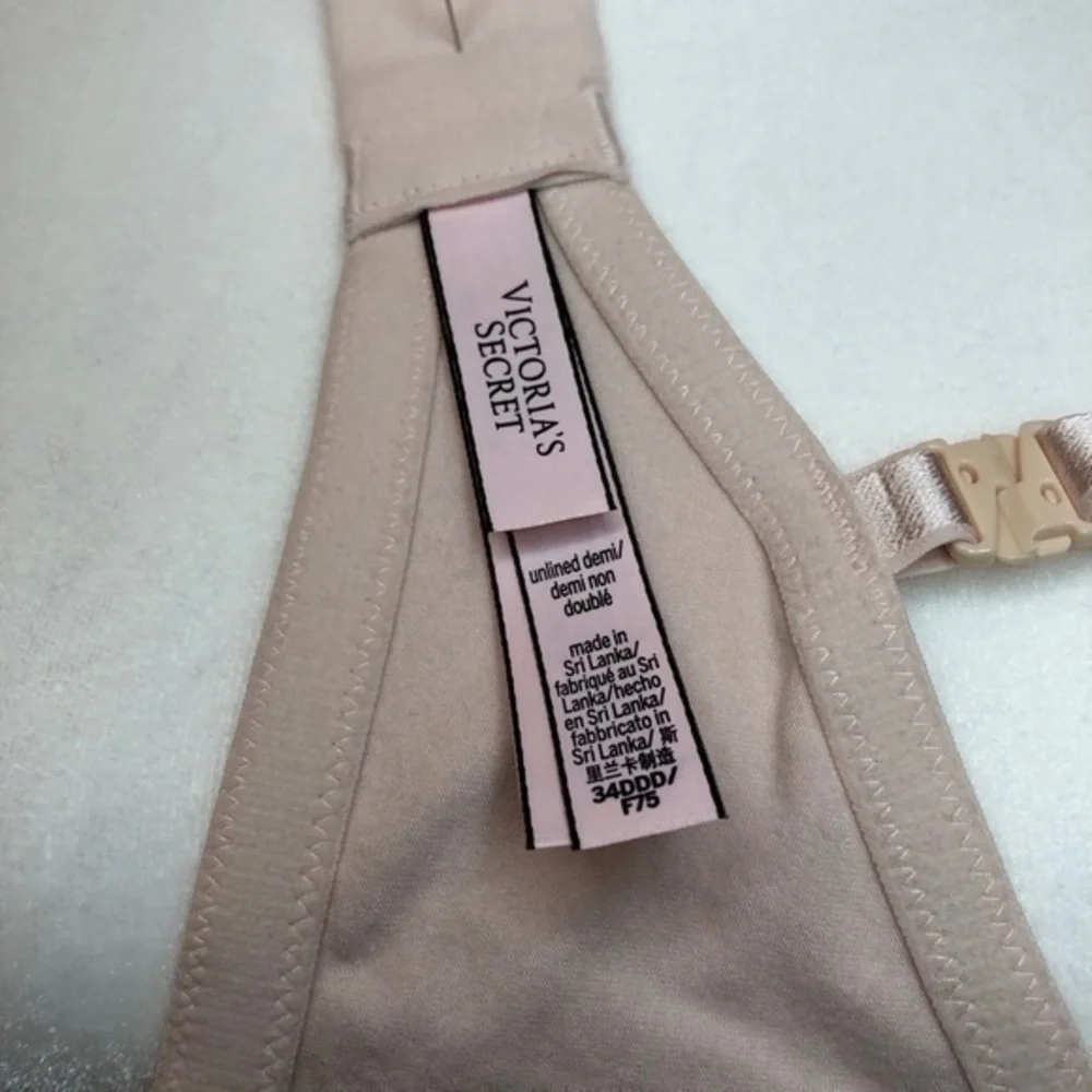 VICTORIAS SECRET Tee Unlined Cotton Demi 34DDD - Picture 11 of 11
